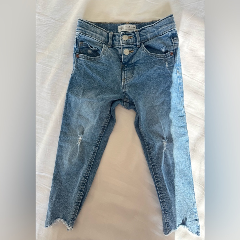 Zara Light Blue Denim Jeans